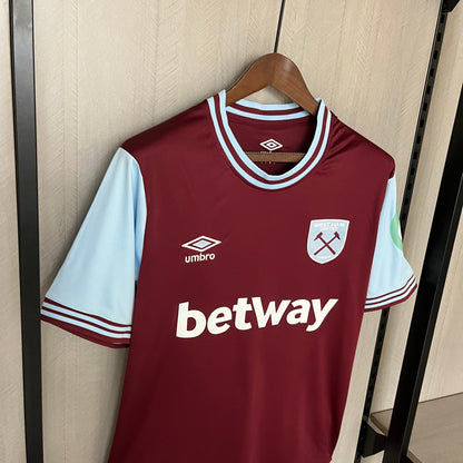 Camisa do West Ham l 2024/25 Masculina Torcedor