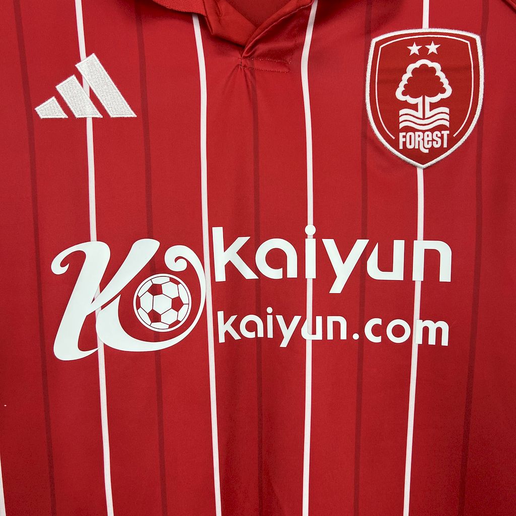 Camisa do Nottingham Forest l 2025/26 Masculina Torcedor