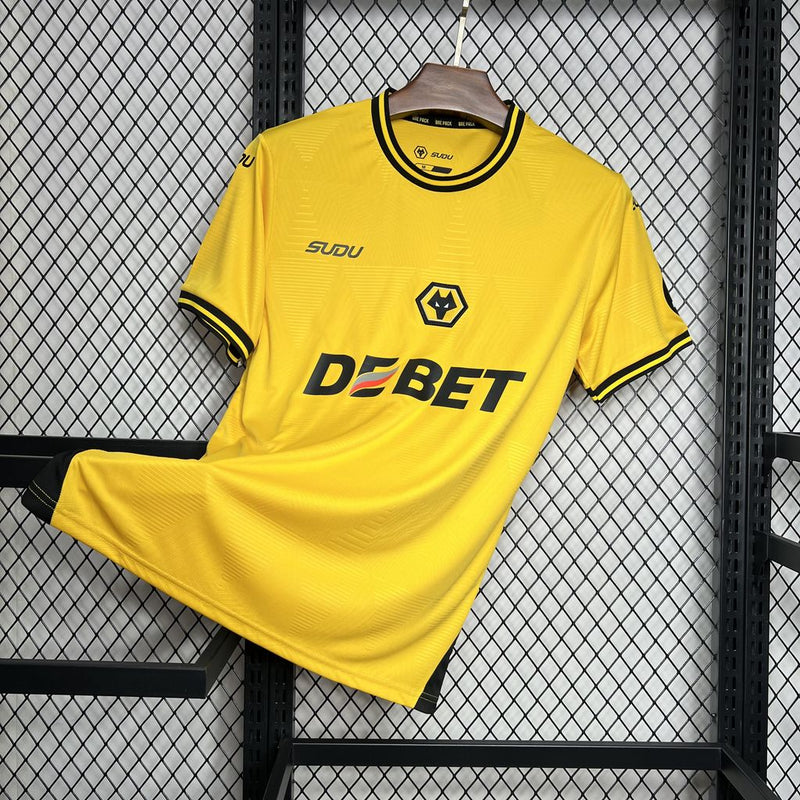Camisa do Wolverhampton l 2024/25 Masculina Torcedor