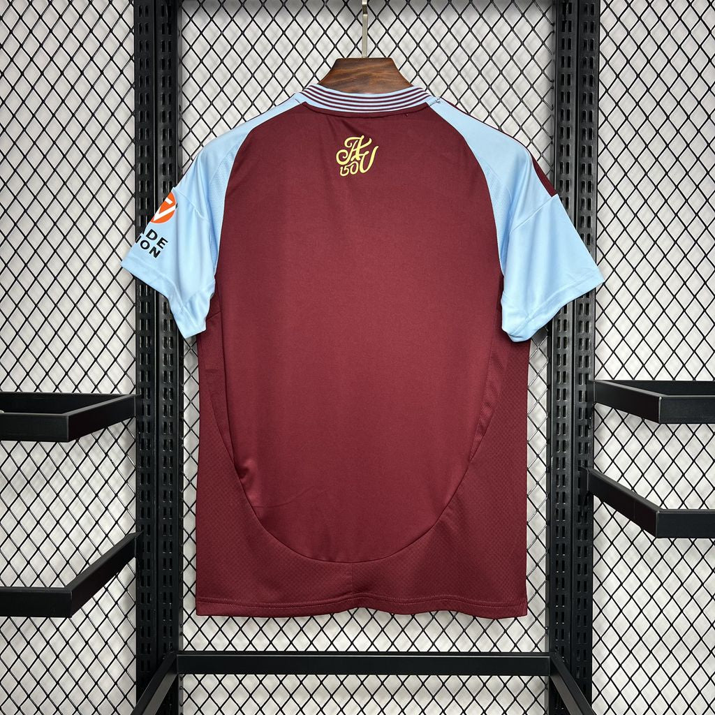 Camisa do Aston Villa l 2024/25 Masculina Torcedor