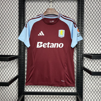 Camisa do Aston Villa l 2024/25 Masculina Torcedor