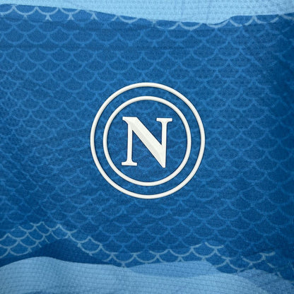 Camisa da Napoli lll 2025/26 Masculina Torcedor