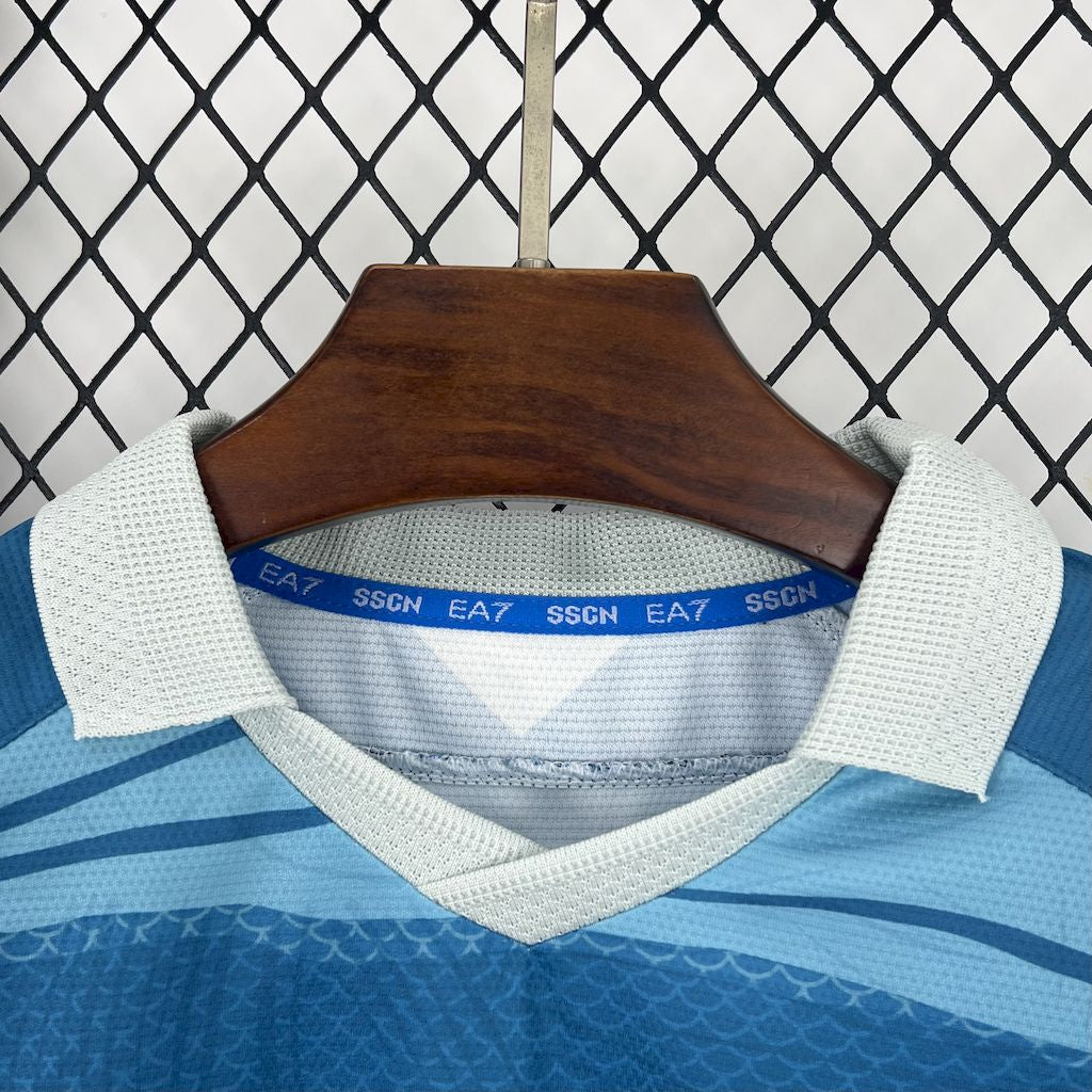 Camisa da Napoli lll 2025/26 Masculina Torcedor