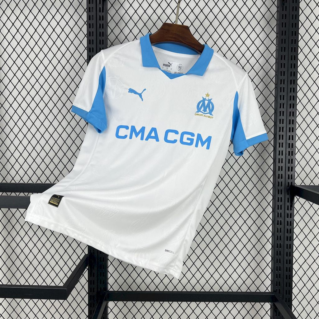 Camisa do Olympique de Marseille l 2025/26 Masculina Torcedor