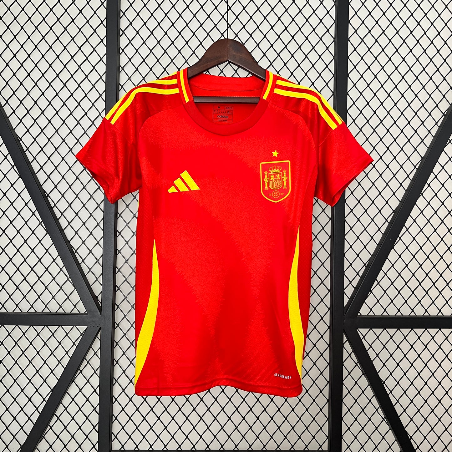 Camisa da Espanha l 2024/52 Feminina Torcedora