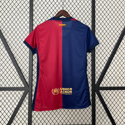 Camisa do Barcelona l 2024/25 Feminina Torcedora