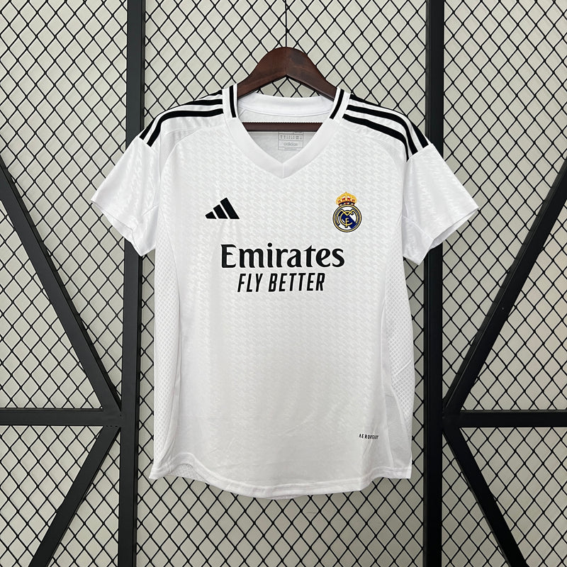 Camisa do Real Madrid l 2024/25 Feminina Torcedora