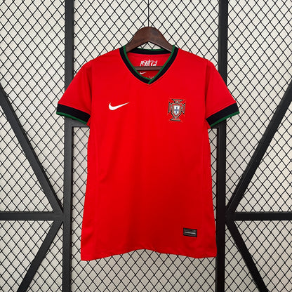 Camisa do Portugal l 2024/25 Feminina Torcedora