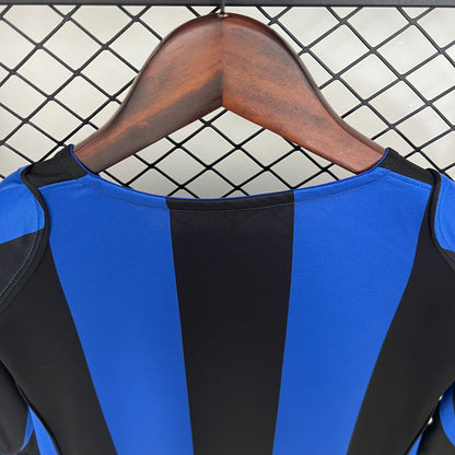 Camisa da Inter de Milão l 2004/05 Masculina Torcedor