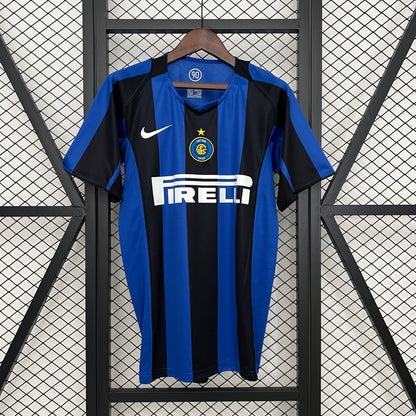 Camisa da Inter de Milão l 2004/05 Masculina Torcedor