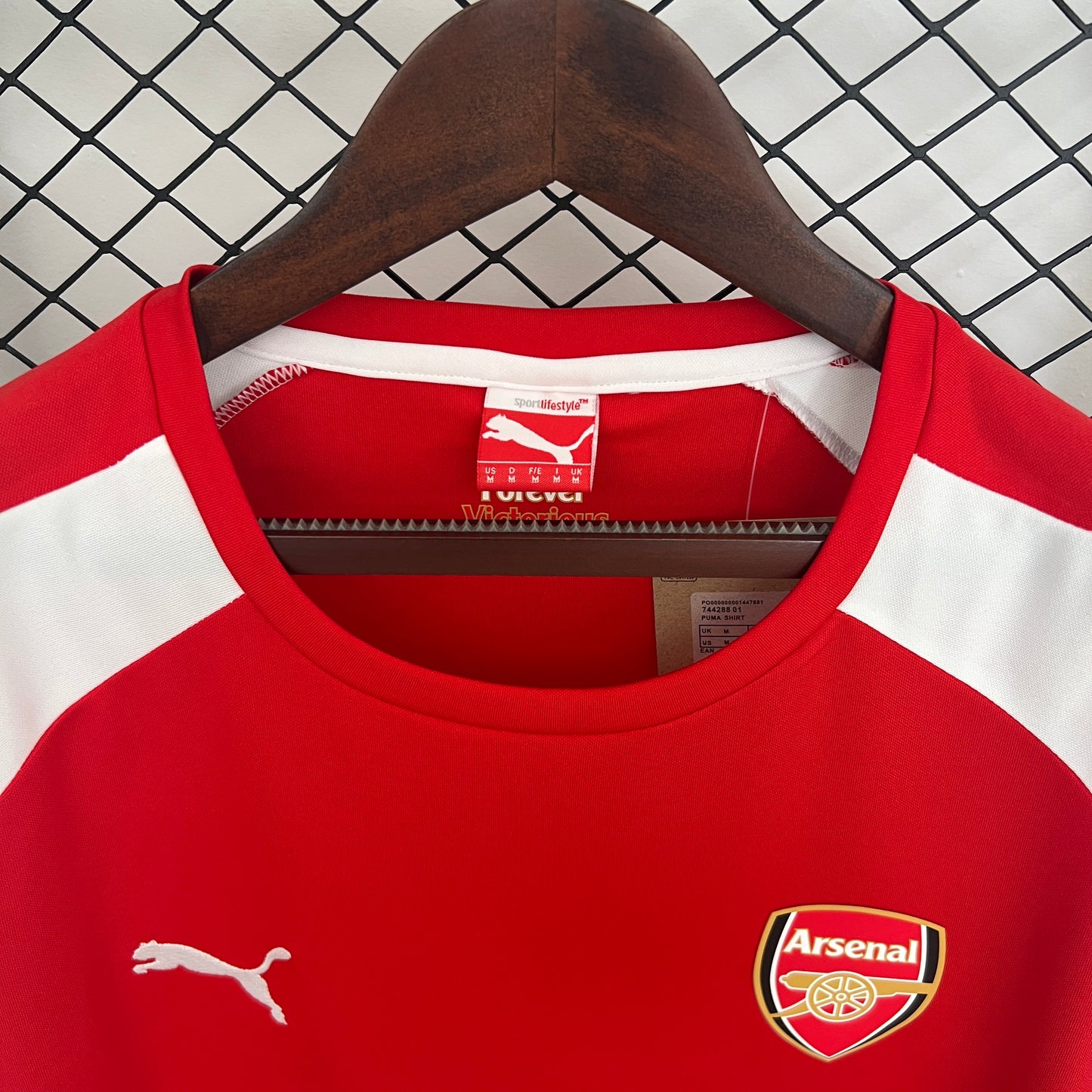 Camisa do Arsenal l 2014/15 Masculina Torcedor