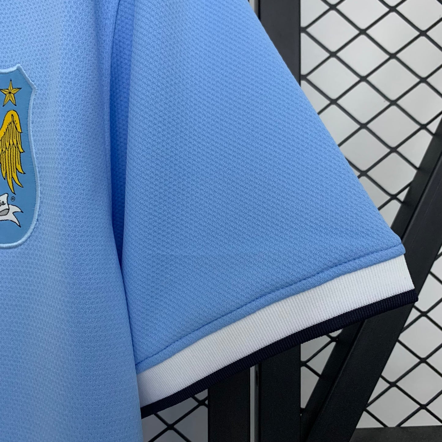 Camisa do Manchester City l 2013/14 Masculina Torcedor