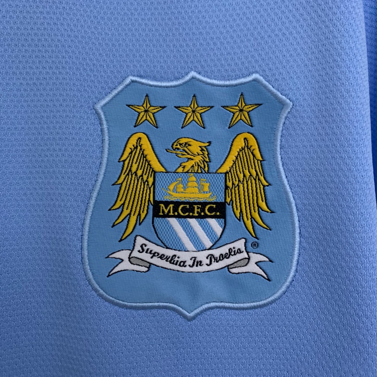 Camisa do Manchester City l 2013/14 Masculina Torcedor