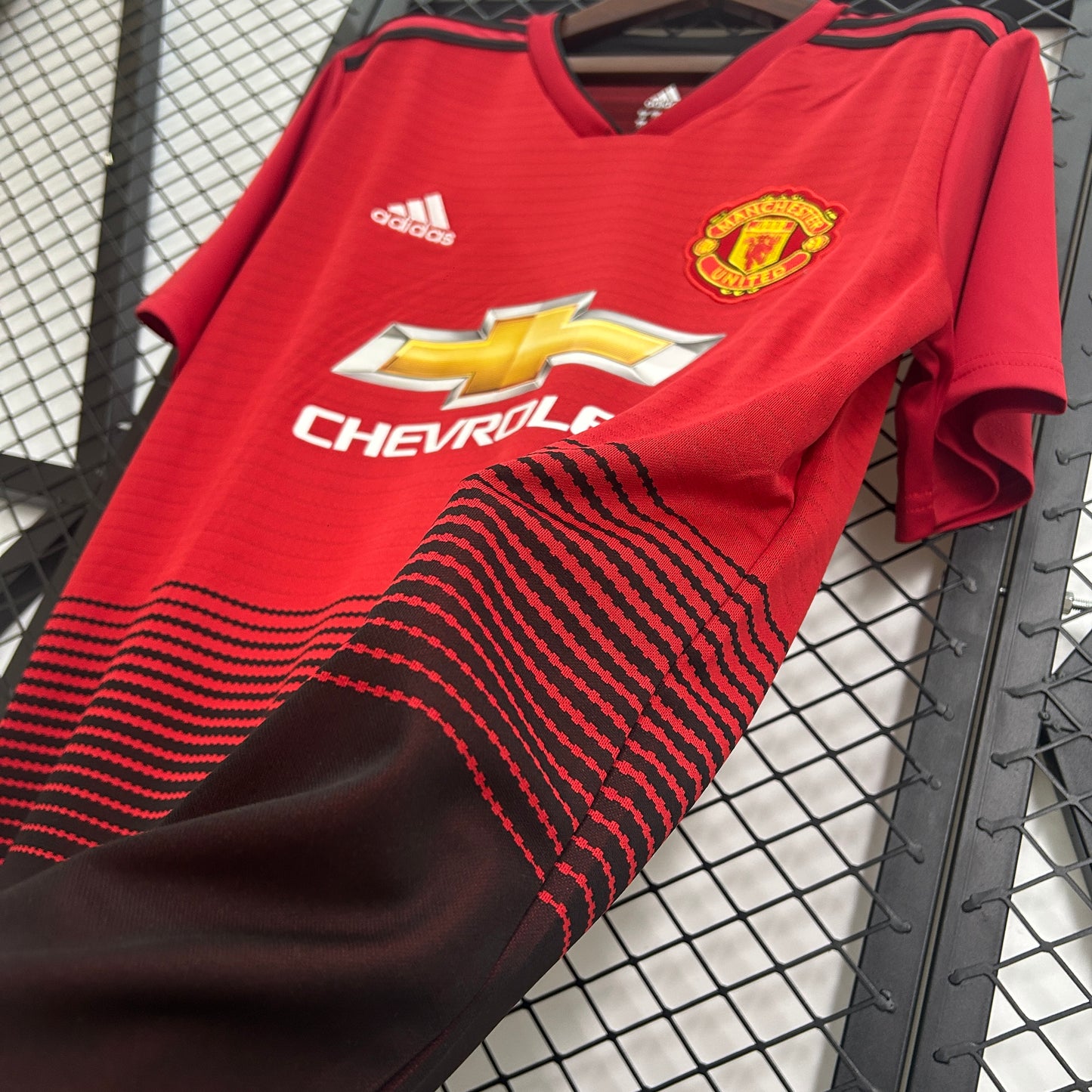 Camisa do Manchester United l 2018/19 Masculina Torcedor