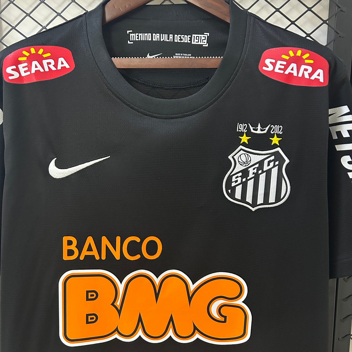 Camisa do Santos Preta 2012/13 Masculina Torcedor