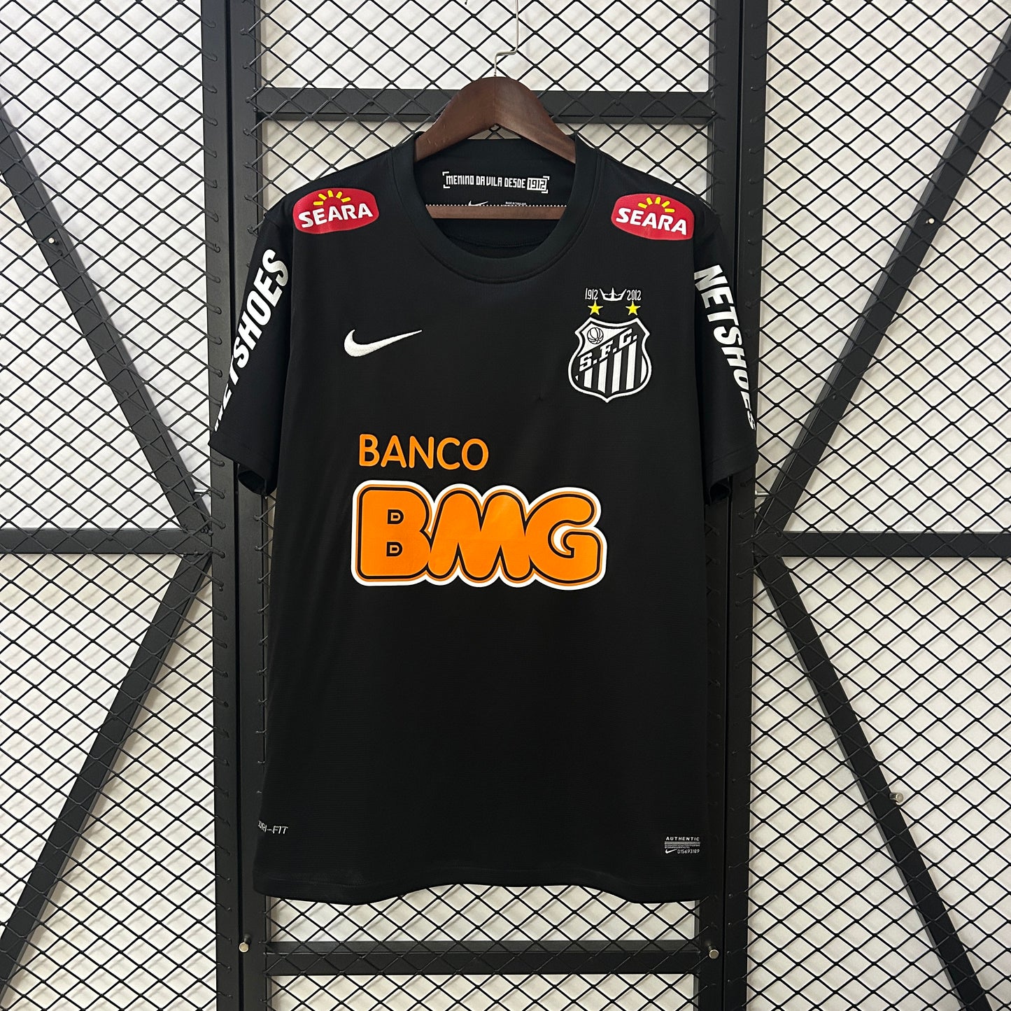 Camisa do Santos Preta 2012/13 Masculina Torcedor