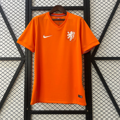 Camisa da Holanda l 2014 Masculina Torcedor