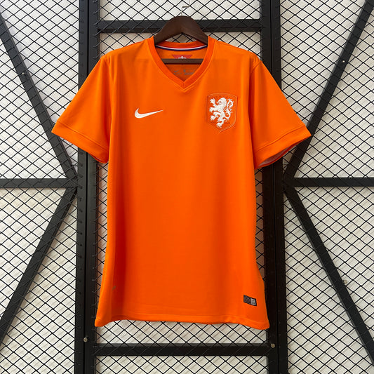 Camisa da Holanda l 2014 Masculina Torcedor