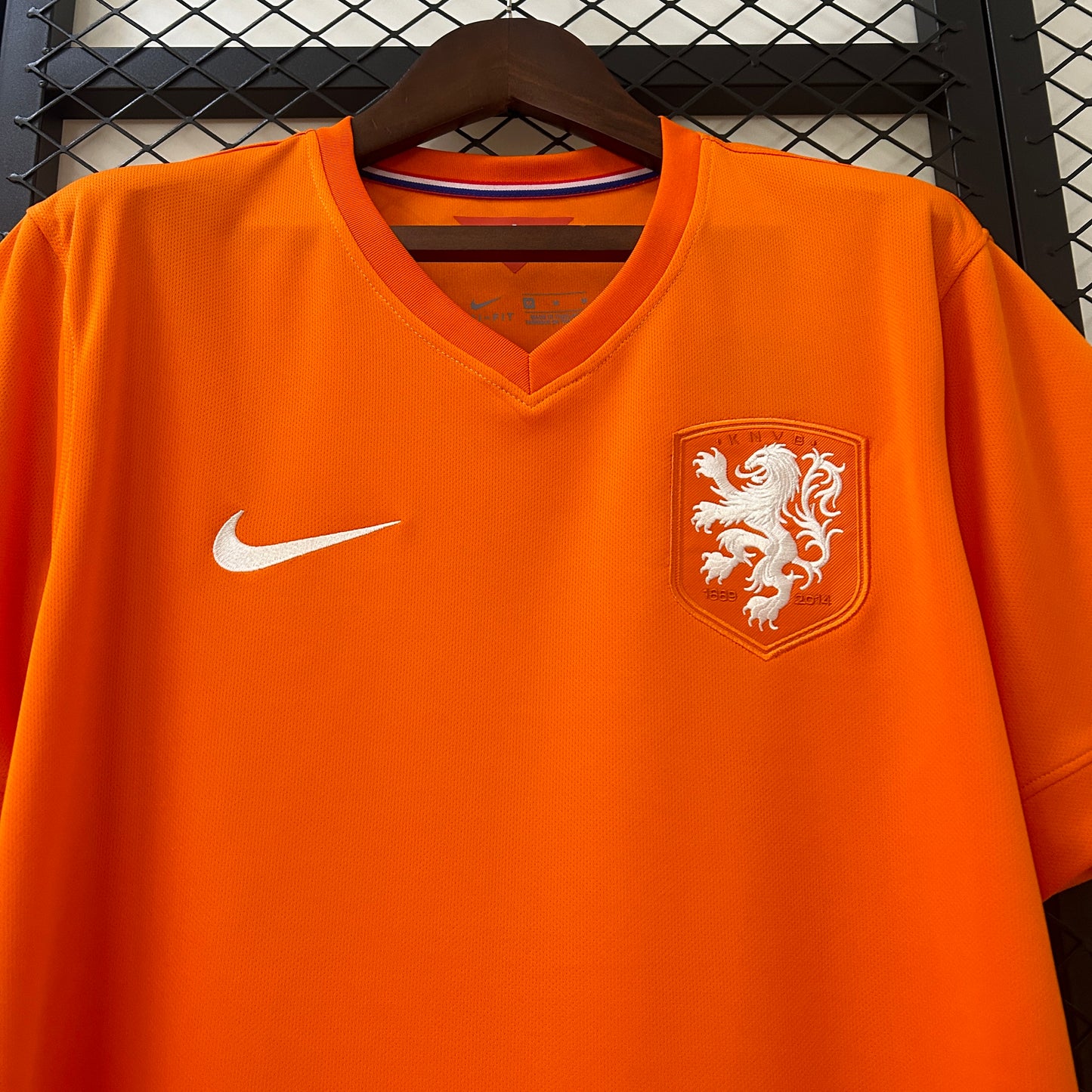 Camisa da Holanda l 2014 Masculina Torcedor