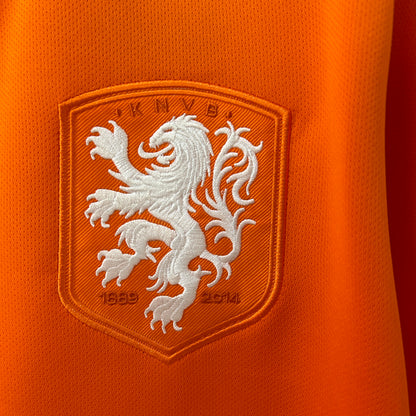 Camisa da Holanda l 2014 Masculina Torcedor