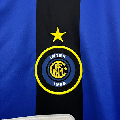 Camisa da Inter de Milão l 2006/07 Masculina Torcedor