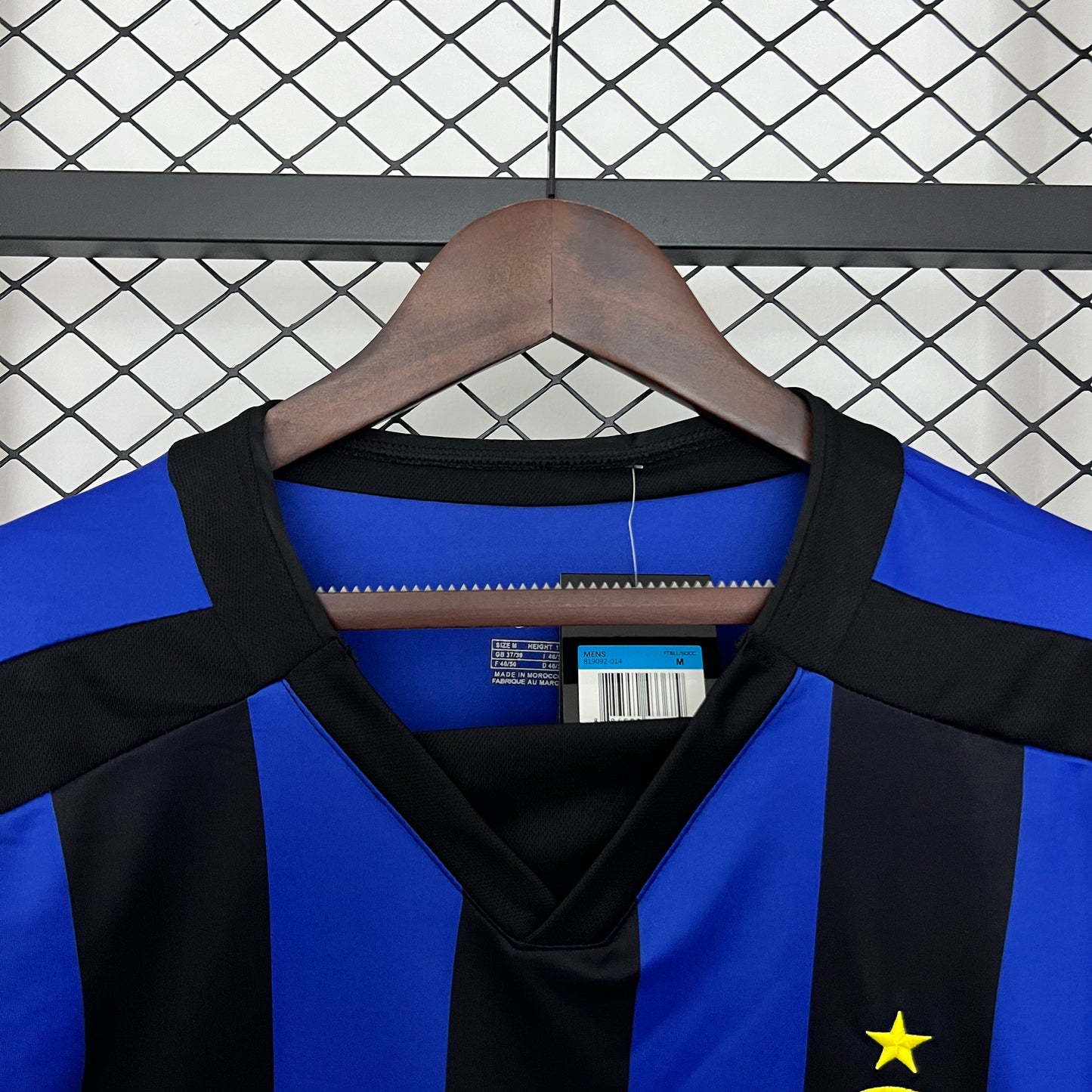 Camisa da Inter de Milão l 2006/07 Masculina Torcedor