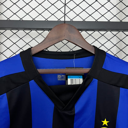 Camisa da Inter de Milão l 2006/07 Masculina Torcedor