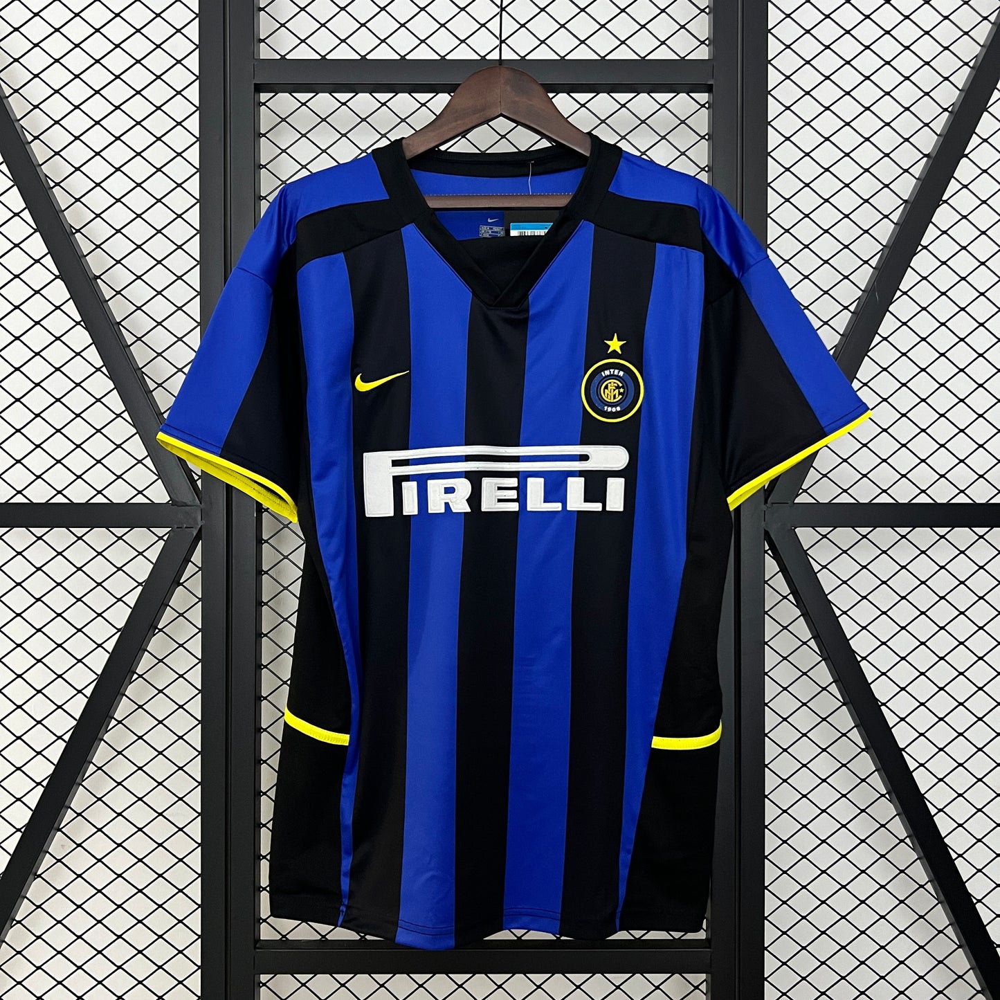 Camisa da Inter de Milão l 2006/07 Masculina Torcedor