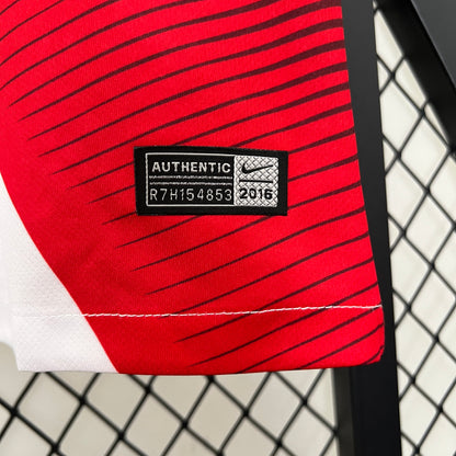 Camisa do Mônaco l 2016/17 Masculina Torcedor