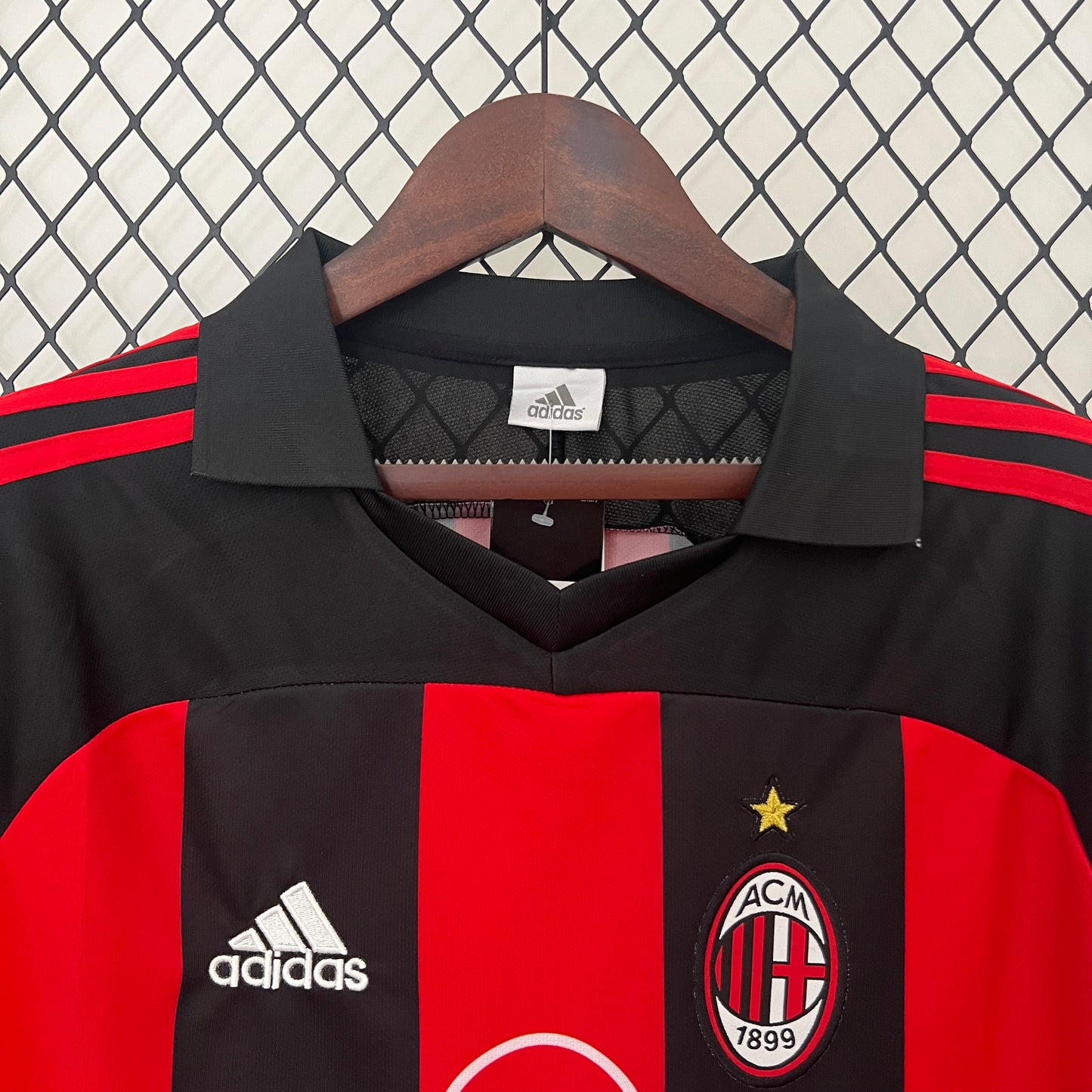 Camisa do Milan l 1998/99 Masculina Torcedor