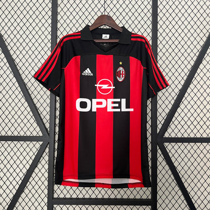 Camisa do Milan l 1998/99 Masculina Torcedor