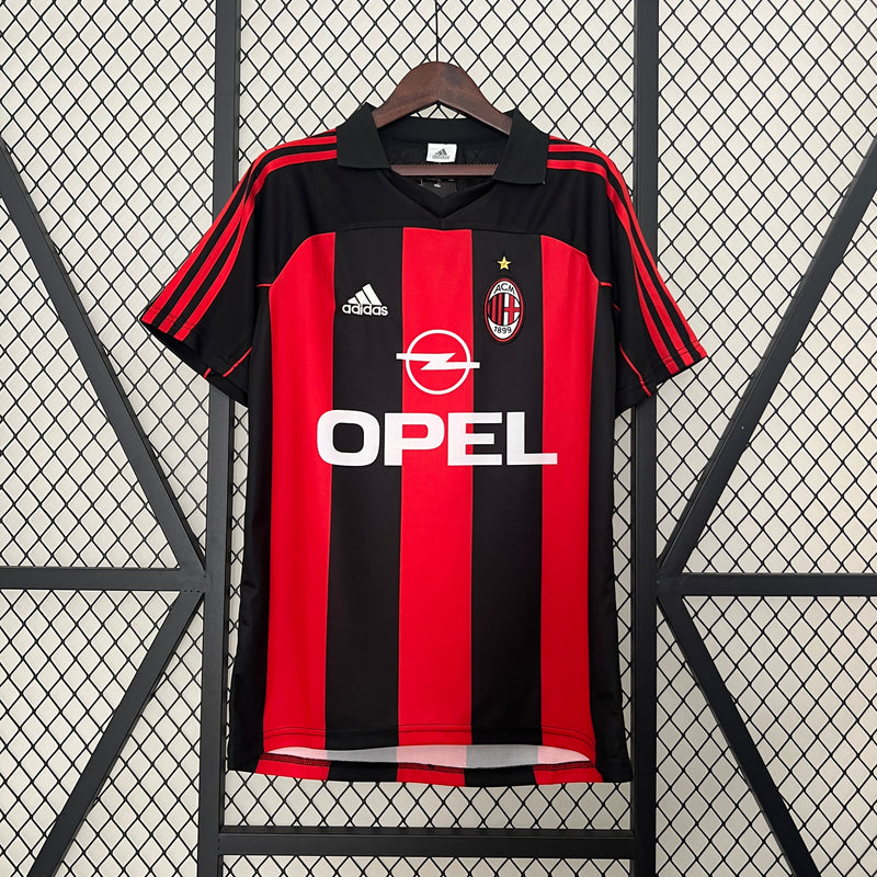 Camisa do Milan l 1998/99 Masculina Torcedor