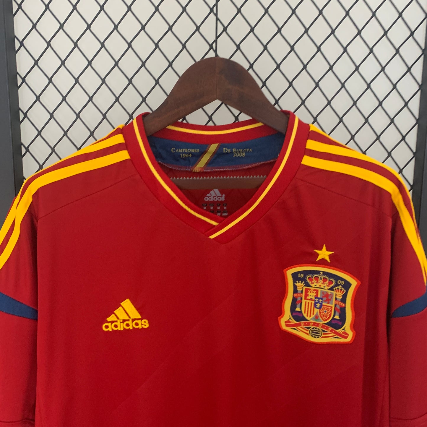 Camisa da Espanha l 2012 Masculina Torcedor