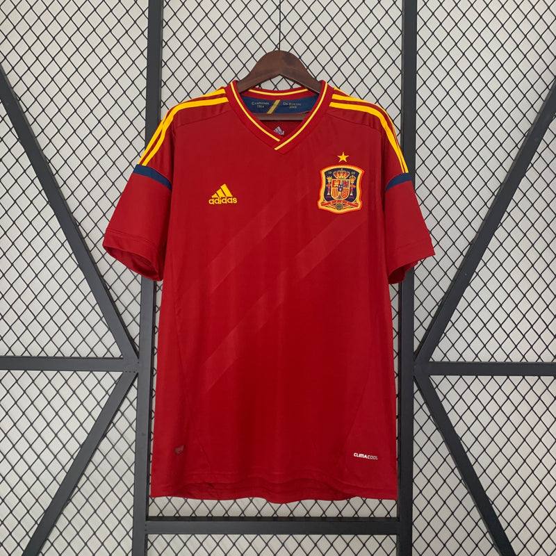 Camisa da Espanha l 2012 Masculina Torcedor