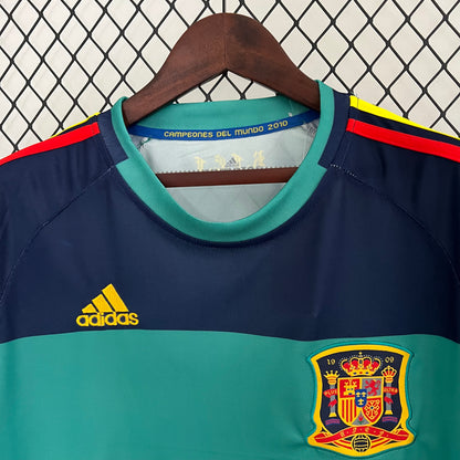 Camisa da Espanha Goleiro 2010 Masculina Torcedor