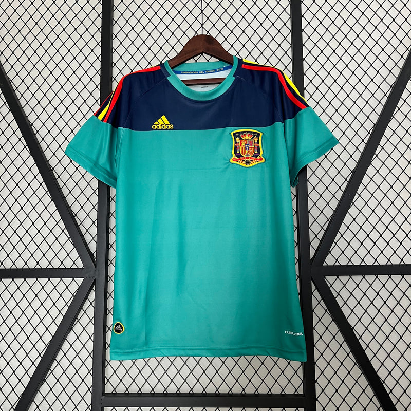 Camisa da Espanha Goleiro 2010 Masculina Torcedor