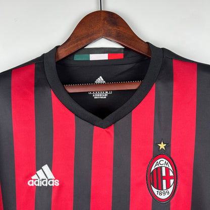 Camisa do Milan l 2016/17 Masculina Torcedor