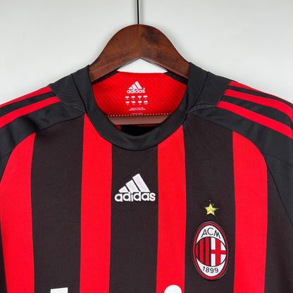 Camisa do Milan l 2008/09 Masculina Torcedor