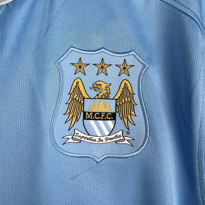 Camisa do Manchester City l 2015/16 Masculina Torcedor