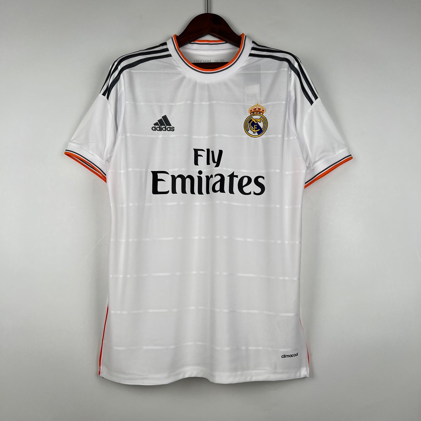 Camisa do Real Madrid l 2013/14 Masculina Torcedor