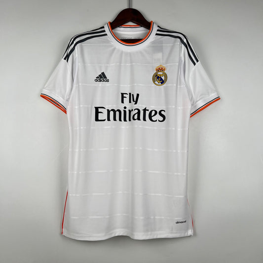 Camisa do Real Madrid l 2013/14 Masculina Torcedor