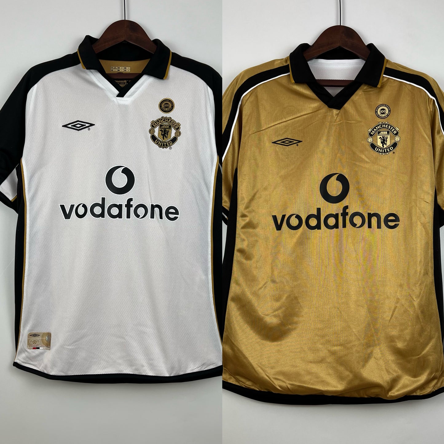 Camisa do Manchester United 2001/02 Masculina Torcedor