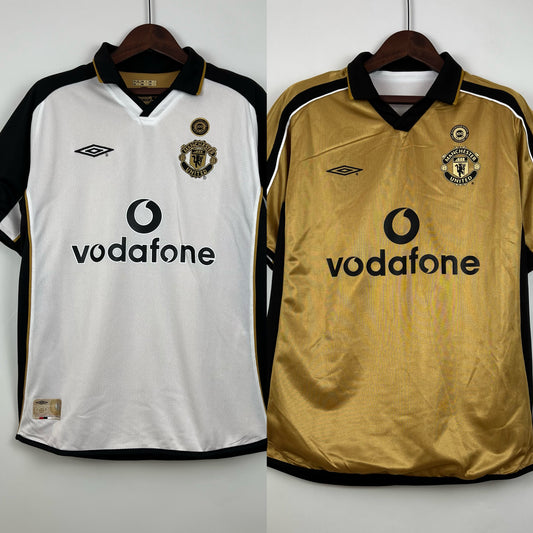 Camisa do Manchester United 2001/02 Masculina Torcedor