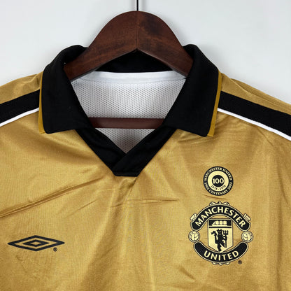 Camisa do Manchester United 2001/02 Masculina Torcedor