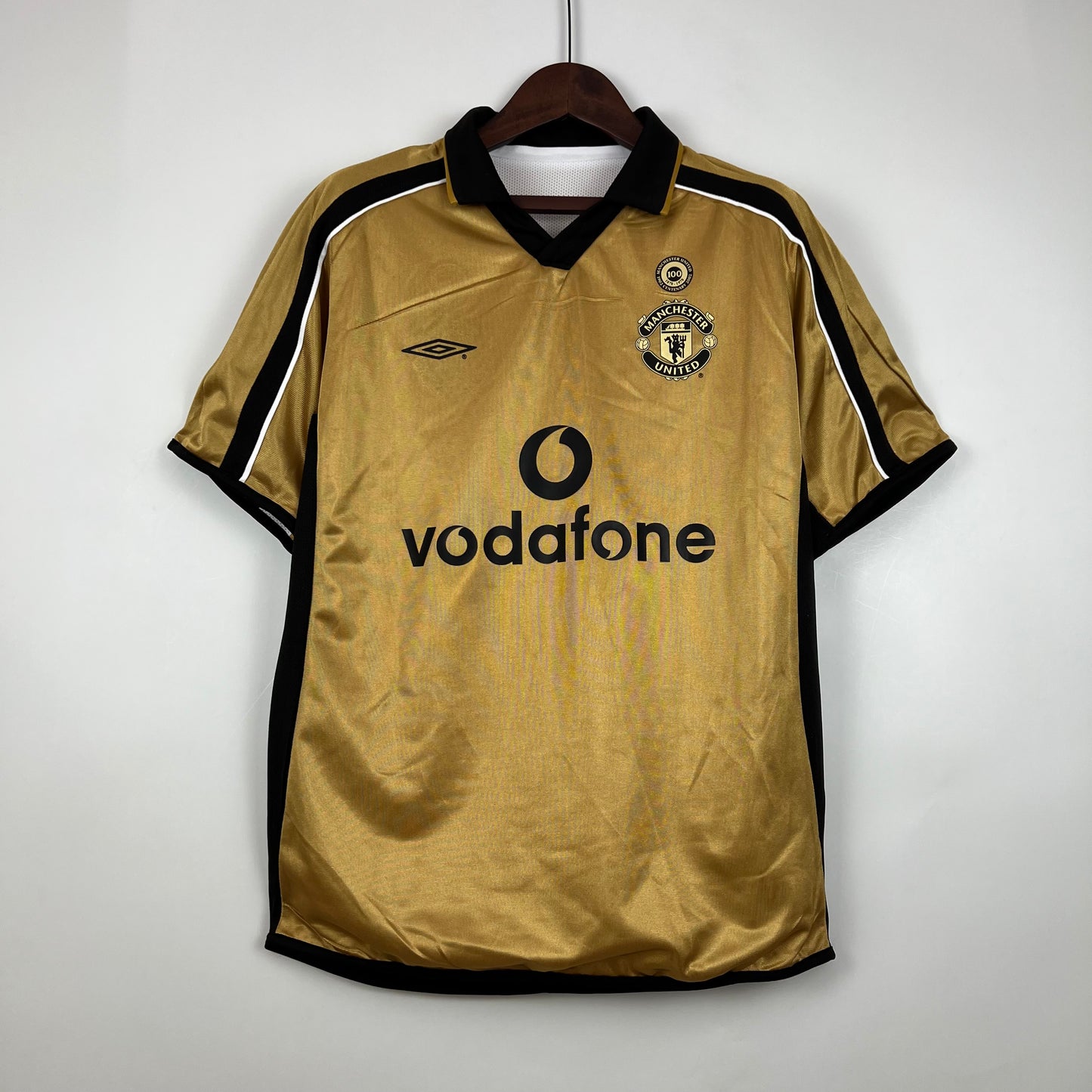 Camisa do Manchester United 2001/02 Masculina Torcedor