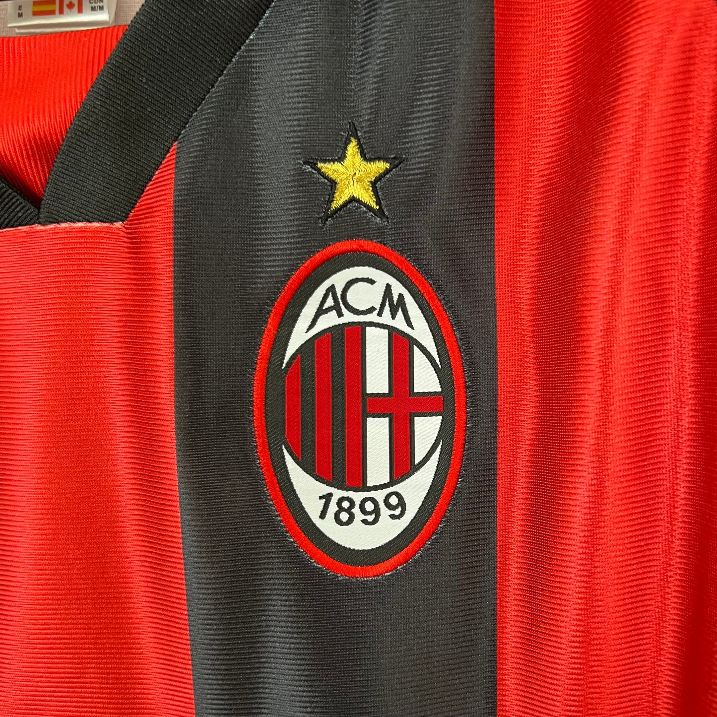 Camisa do Milan l 1998/99 Masculina Torcedor