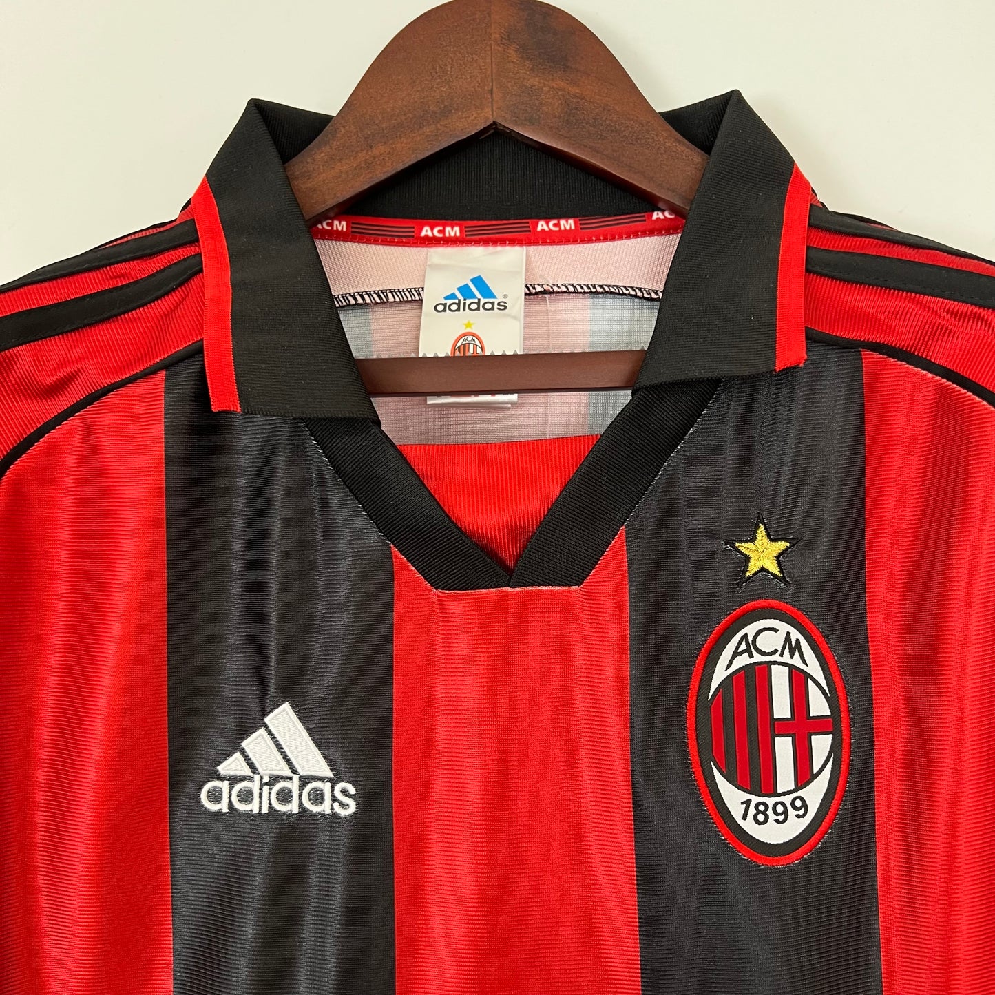 Camisa do Milan l 1998/99 Masculina Torcedor