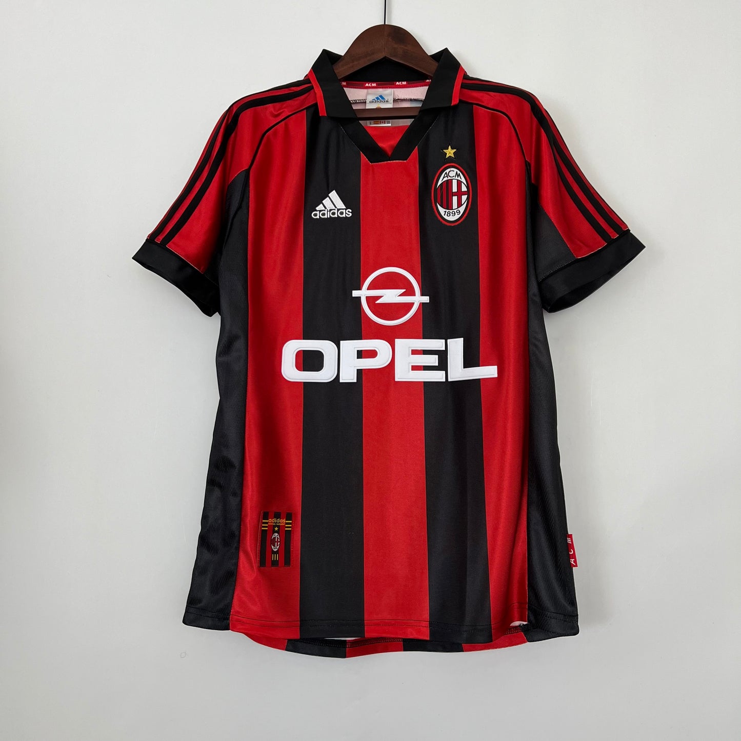Camisa do Milan l 1998/99 Masculina Torcedor