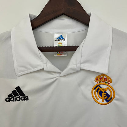 Camisa do Real Madrid l 2002/03 Masculina Torcedor