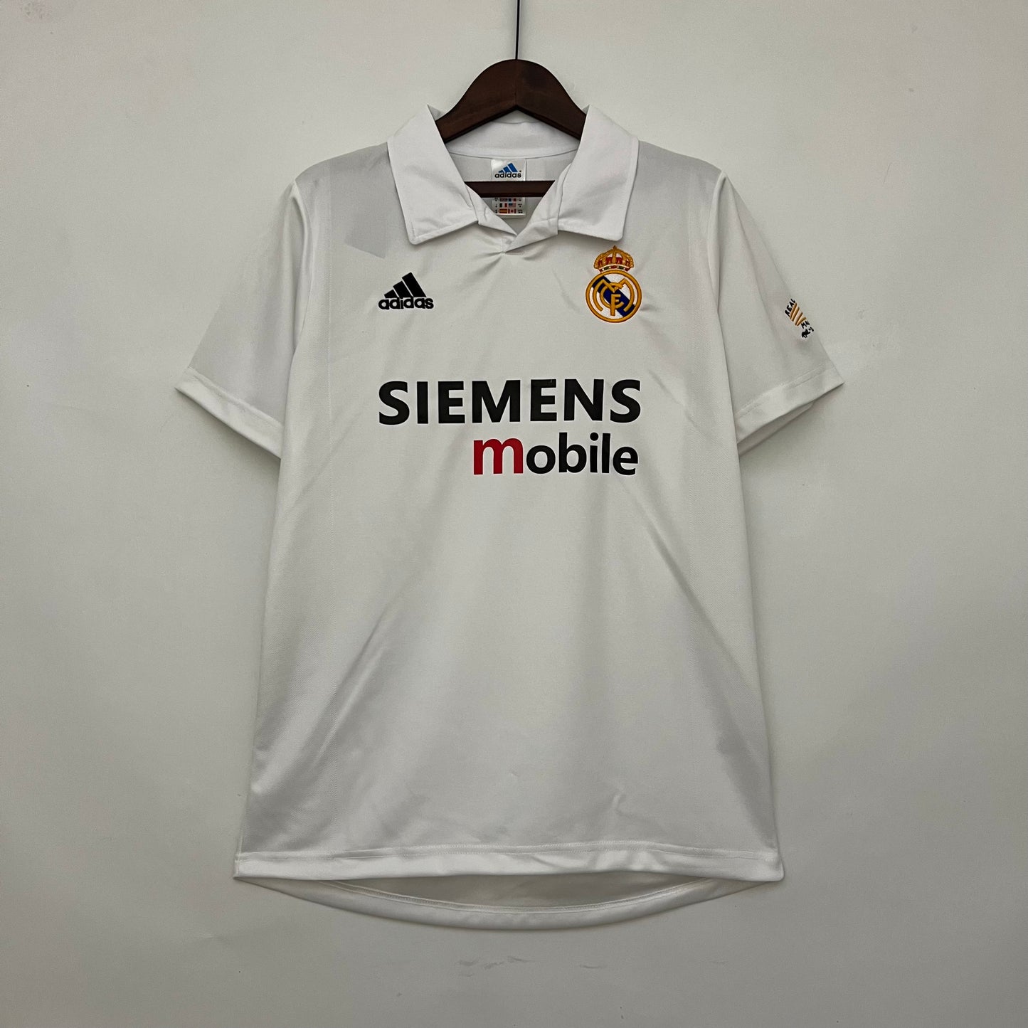 Camisa do Real Madrid l 2002/03 Masculina Torcedor